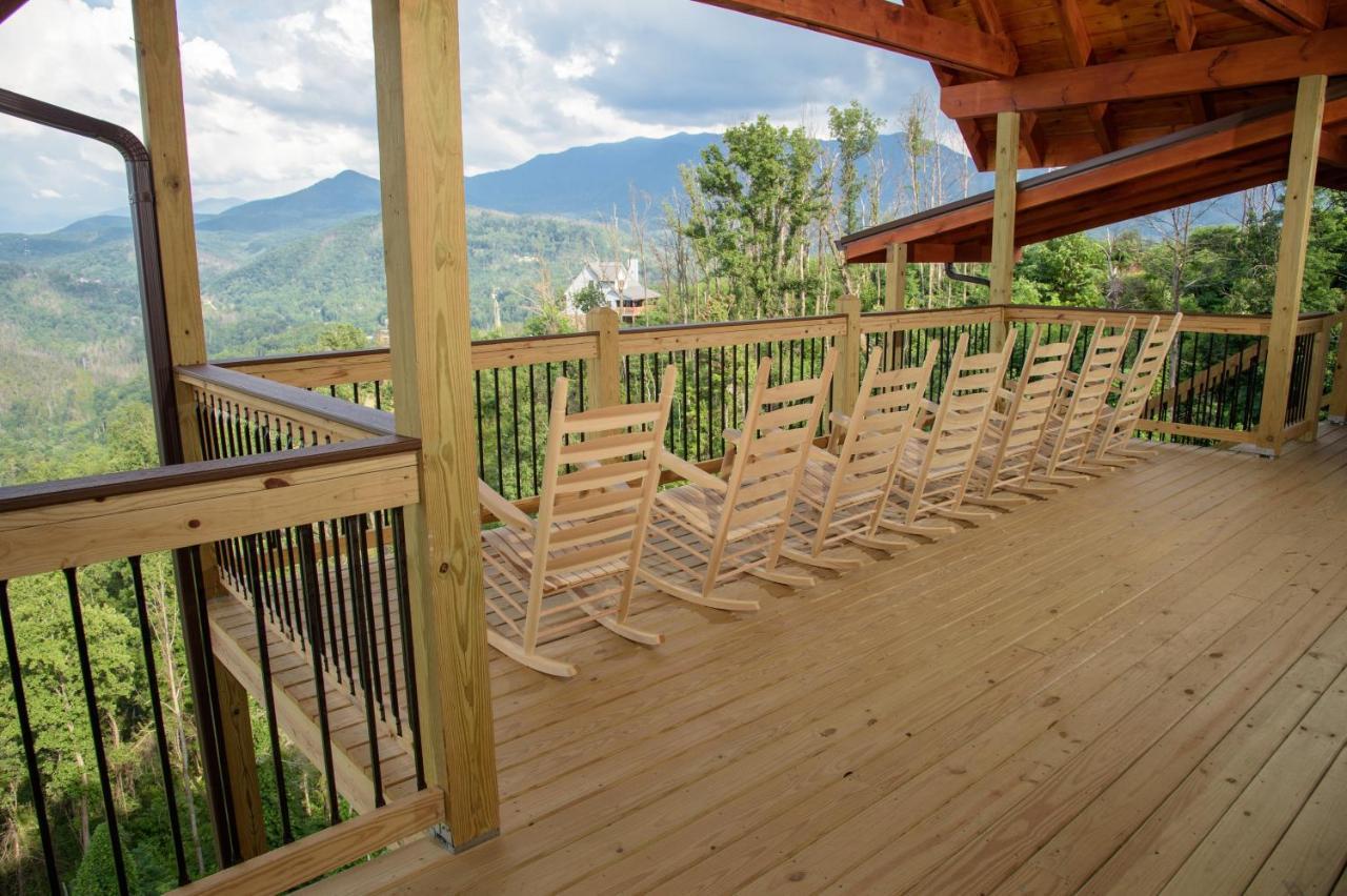 Mansion In The Sky Cabin Gatlinburg Exteriör bild