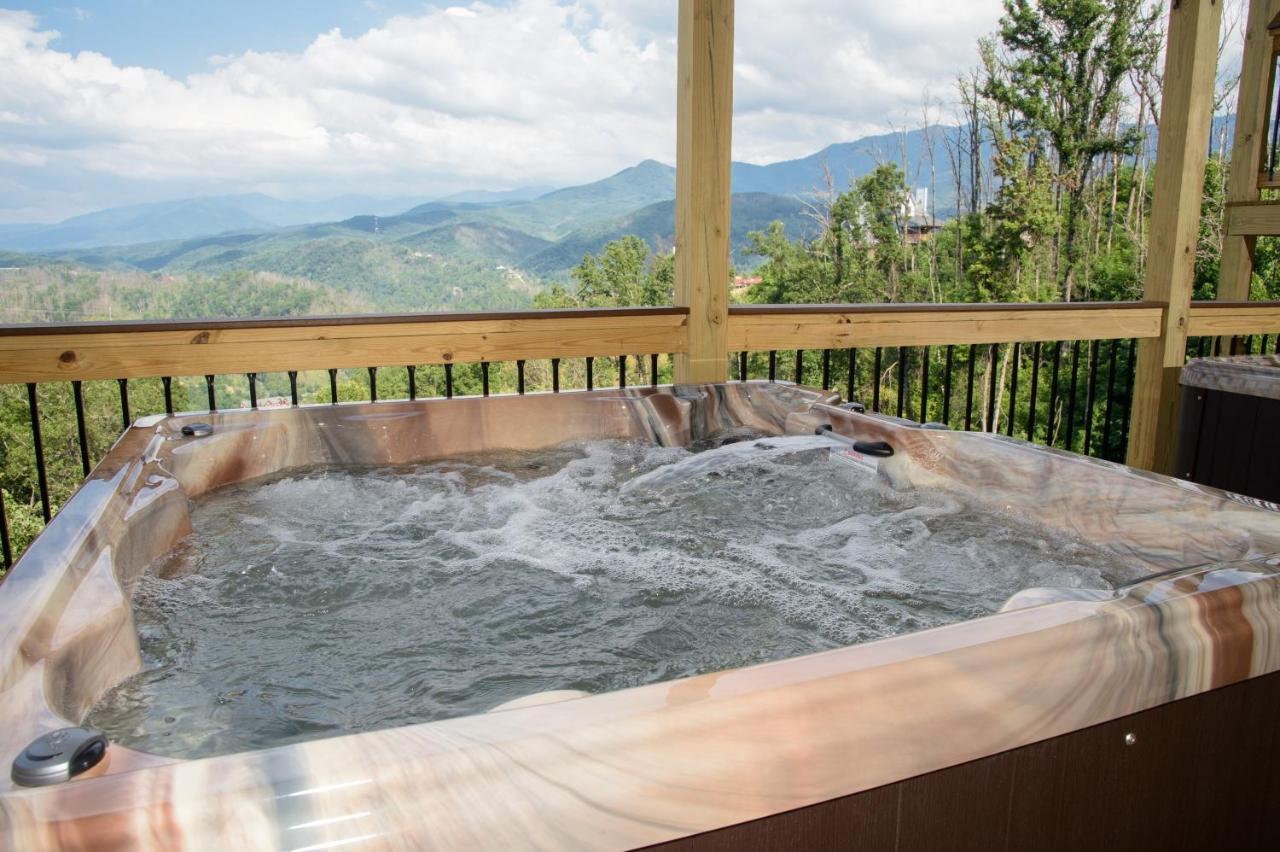 Mansion In The Sky Cabin Gatlinburg Exteriör bild