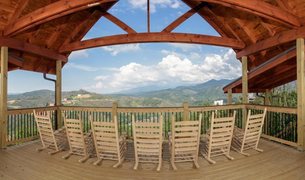Mansion In The Sky Cabin Gatlinburg Exteriör bild