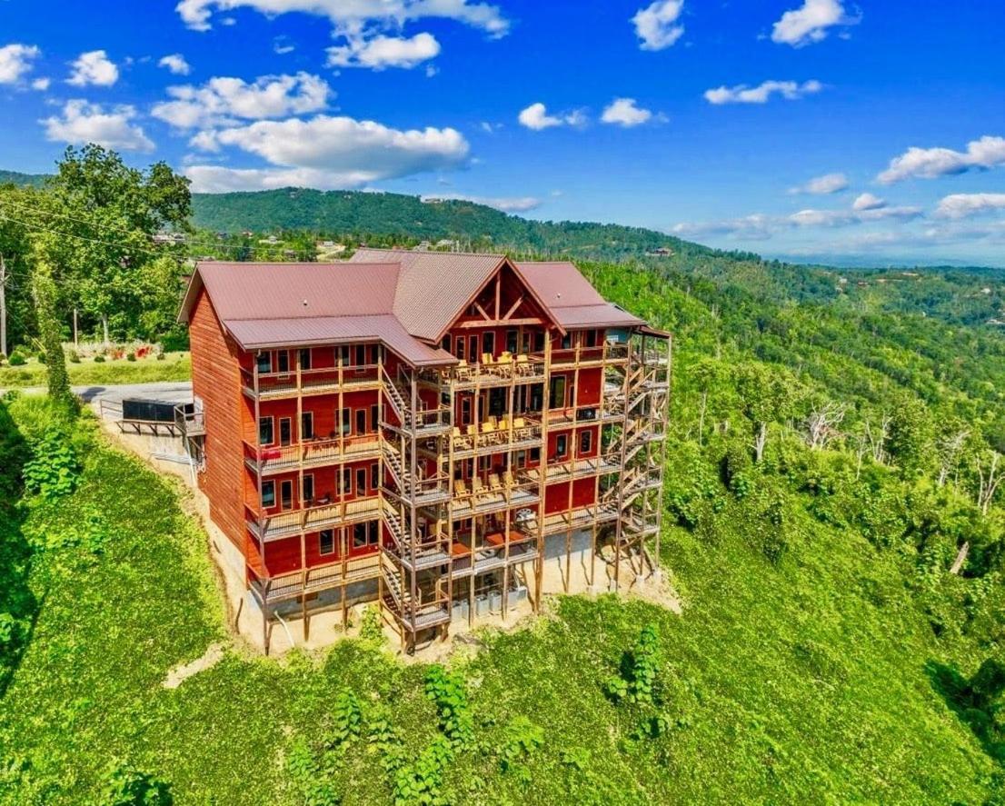 Mansion In The Sky Cabin Gatlinburg Exteriör bild