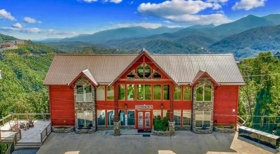 Mansion In The Sky Cabin Gatlinburg Exteriör bild