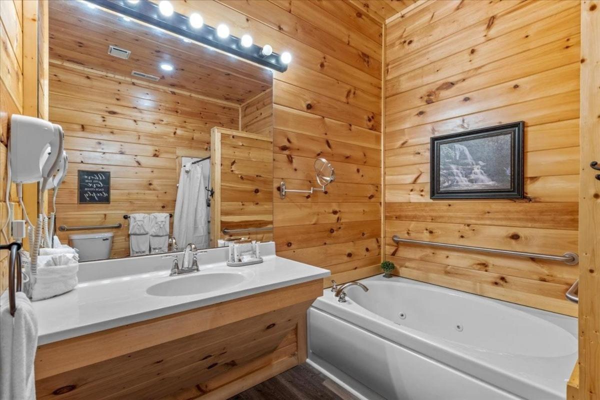 Mansion In The Sky Cabin Gatlinburg Exteriör bild