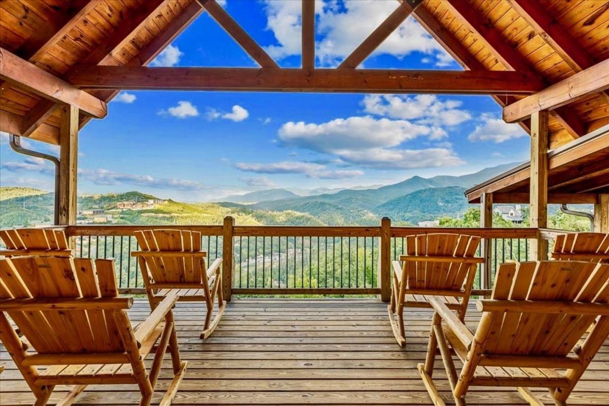 Mansion In The Sky Cabin Gatlinburg Exteriör bild
