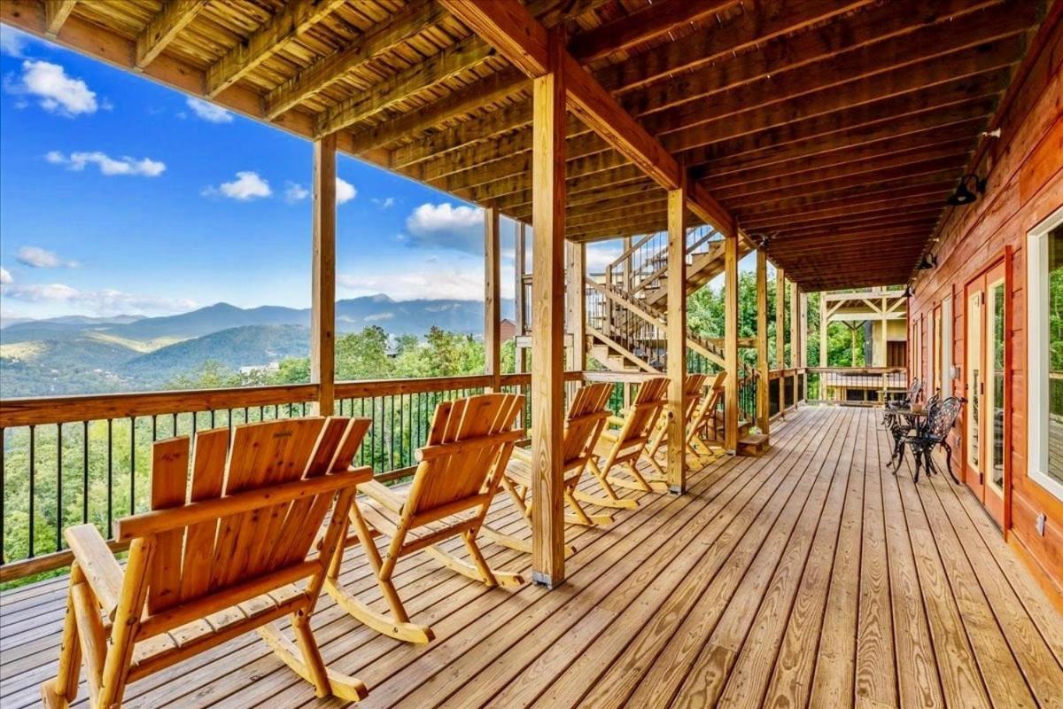 Mansion In The Sky Cabin Gatlinburg Exteriör bild