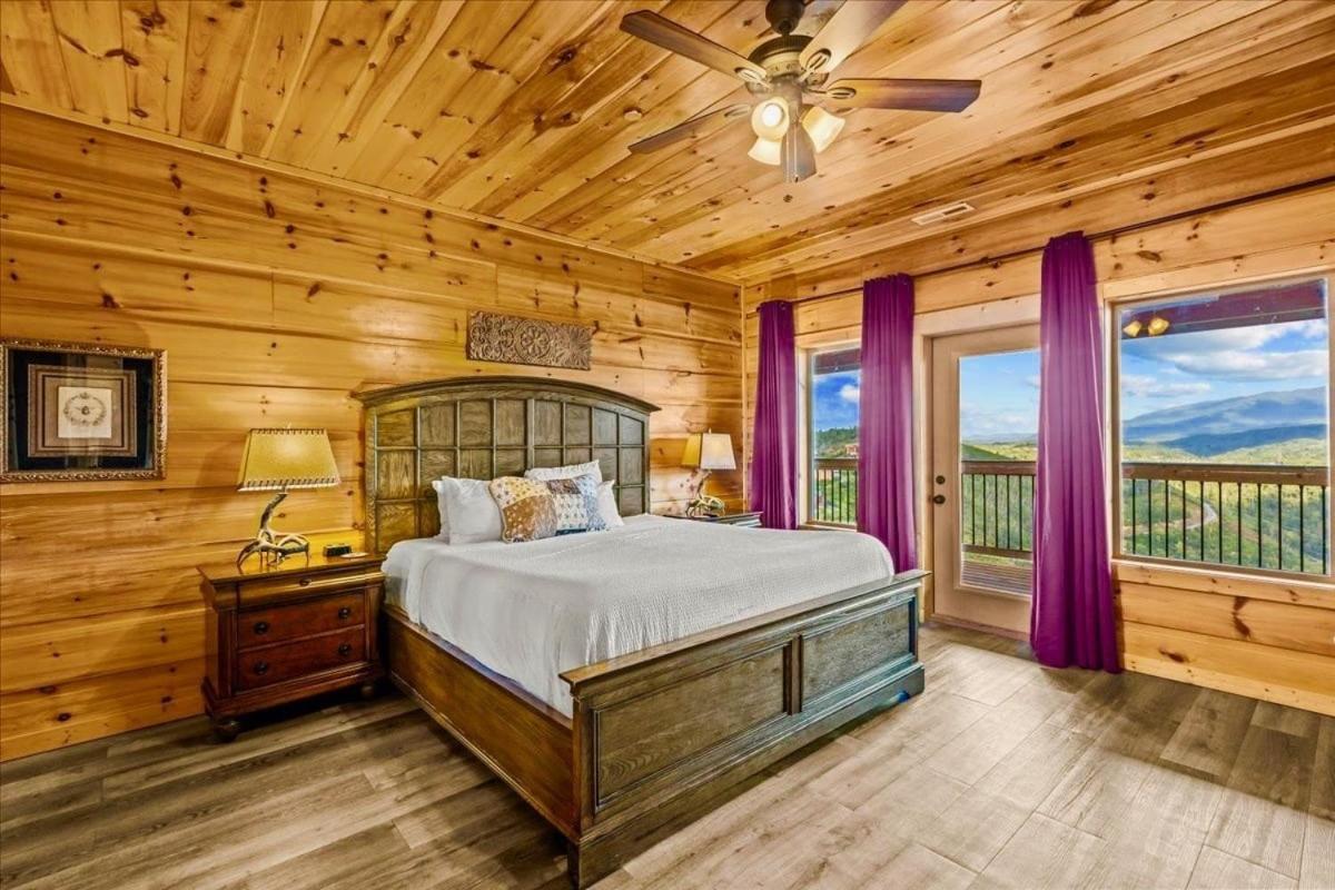 Mansion In The Sky Cabin Gatlinburg Exteriör bild