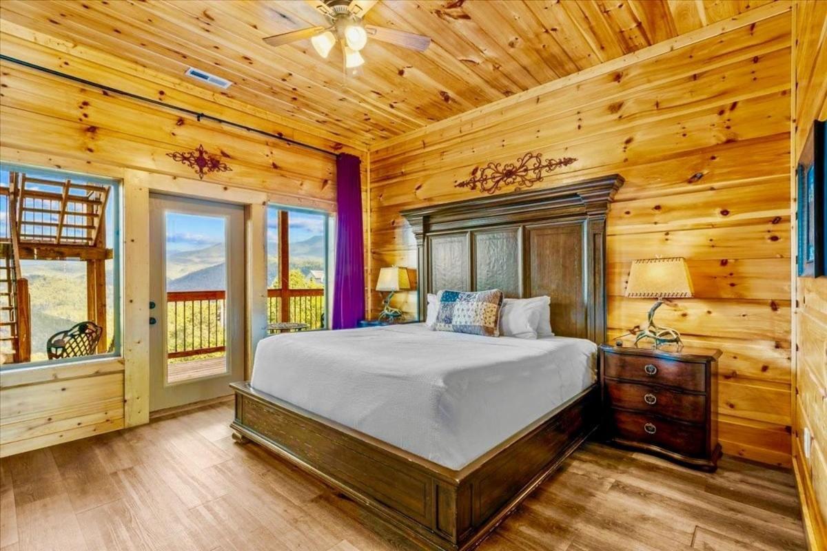 Mansion In The Sky Cabin Gatlinburg Exteriör bild